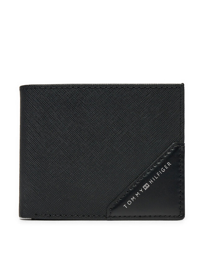 Tommy Hilfiger Portofel Mare pentru Bărbați Tommy Hilfiger AM0AM12794 Negru