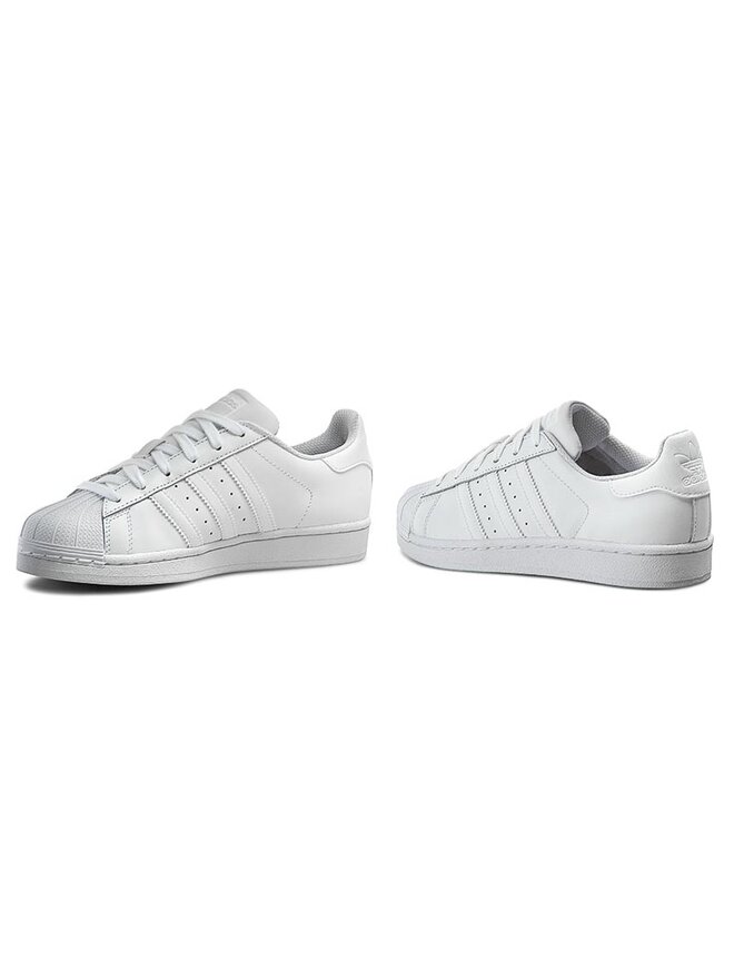 Sneakersy adidas Superstar Foundation J B23641 Bia y eobuwie .pl
