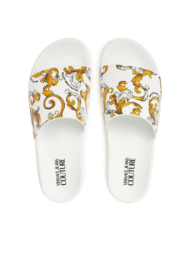 Versace Jeans Couture Παντόφλες Versace Jeans Couture 78YA3SQ3 Πράσινο