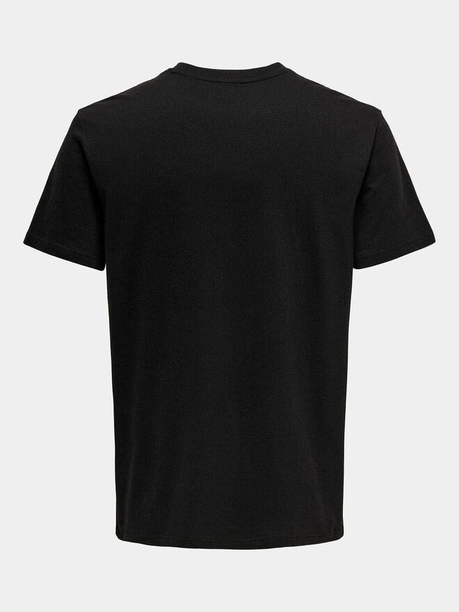 Only & Sons Only & Sons T-Shirt Lenny 22028593 Μαύρο Regular Fit