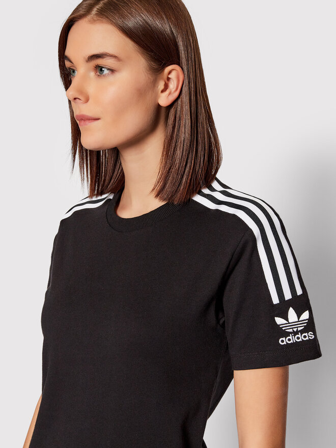 adidas adidas Marškinėliai Tight Tee HF7457 Juoda Regular Fit