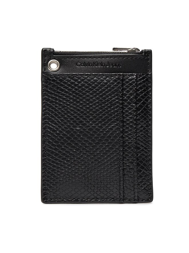 Calvin Klein Jeans Cartera grande para mujer Calvin Klein Jeans Sculpted Wallet Round Mirror K60K611562 Negro
