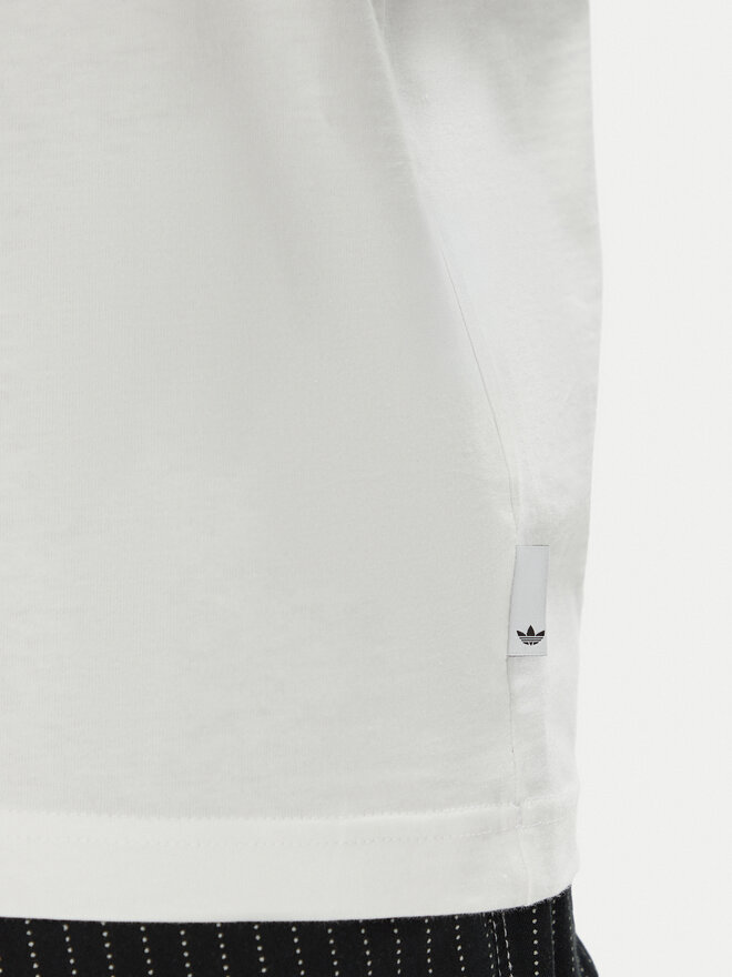 adidas adidas Marškinėliai Trefoil Series JW2975 Balta Loose Fit