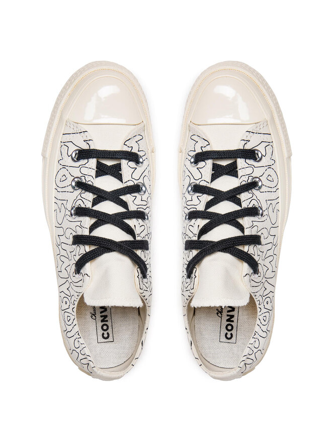 Converse Sneakers aus Stoff Converse Chuck 70 Ox 170285C Weiß