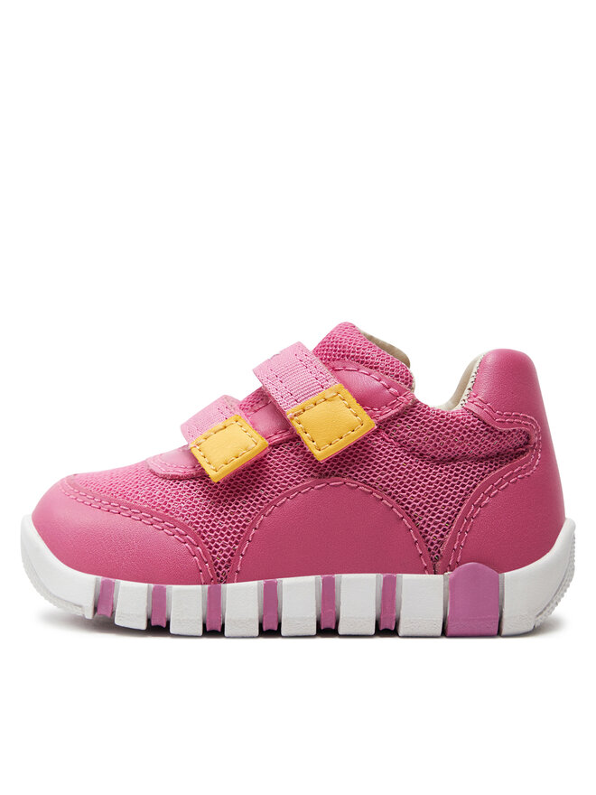 Geox Sneakersy Geox B Iupidoo Girl B3558A 0GNBC C8F2V Růžová