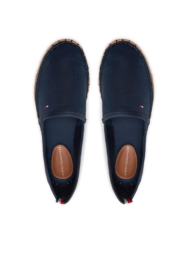 Tommy Hilfiger Alpargatas Tommy Hilfiger Basic Tommy Flat Espadrille FW0FW06497 Azul marino