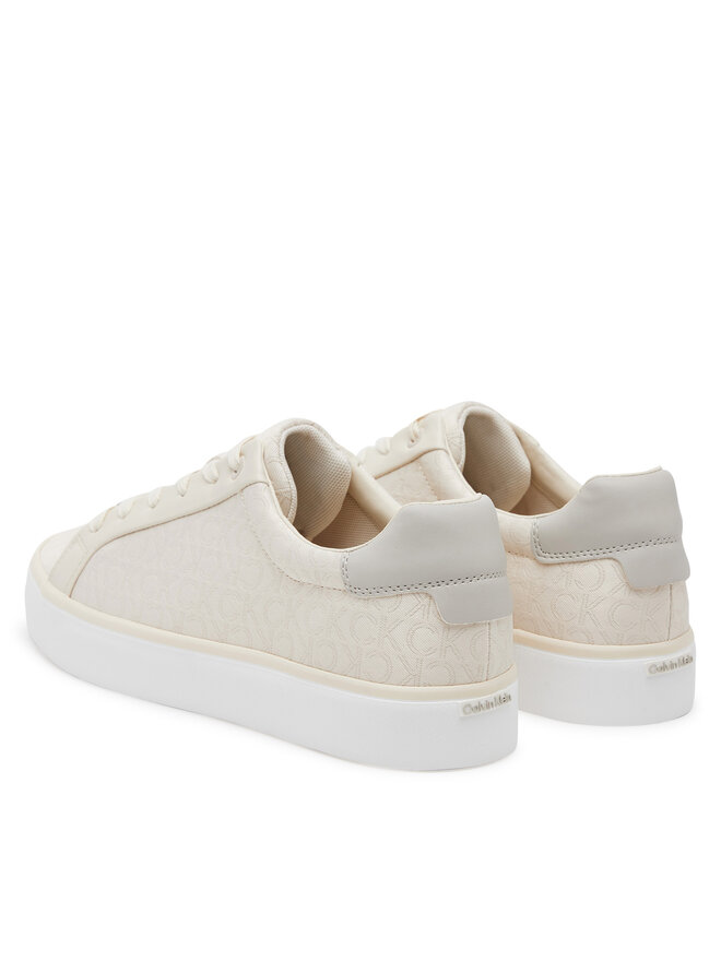 Calvin Klein Zapatillas Calvin Klein Vulc Lace Up - Jacq HW0HW02412 Écru