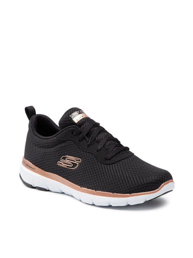 Skechers Sneakers Skechers Flex Appeal 3.0 13070/BKRG Negru