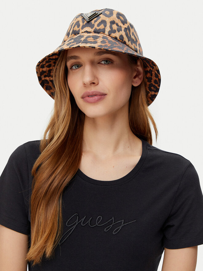Guess Klobouk Guess AW5321 COT01 Hnědá