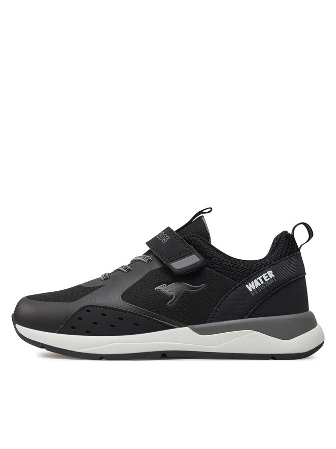 KangaROOS Kindersportschoenen KD-Gym EV, Jet Black Neon Yellow 5062, 37 EU : KangaROOS
