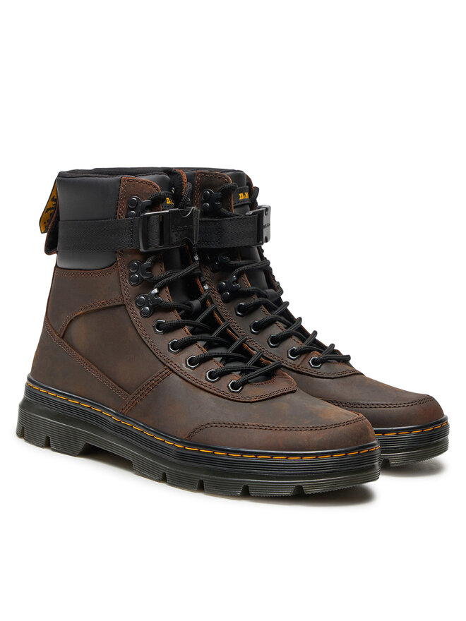 Dr. Martens Αρβύλες Dr. Martens Combs Tech Leather 27804201 Καφέ