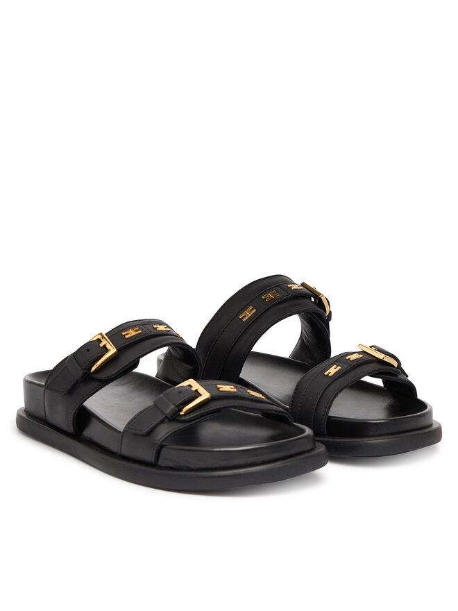 Elisabetta Franchi Pantoletten Elisabetta Franchi F4A2-E0601-0092 D Schwarz