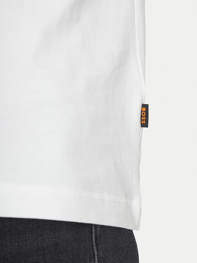 BOSS BOSS T-Shirt Te_Bossfish 50539196 Weiß Regular Fit