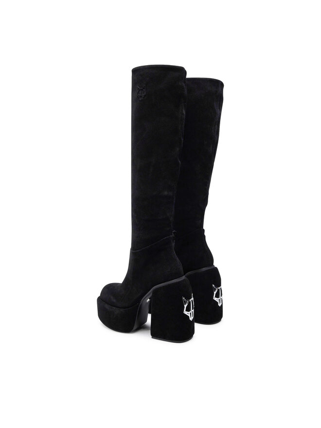 Naked Wolfe Botas altas Naked Wolfe Space Negro