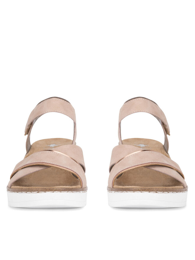 Rieker Sandalen Rieker V38G9-31 Rosa