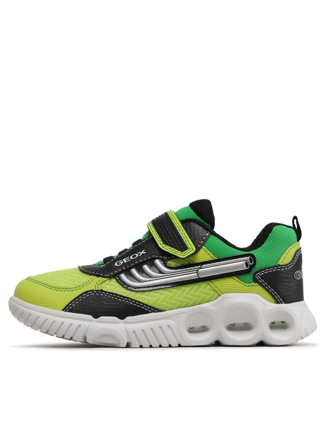 Geox Sneakersy Geox J Wroom B. A J35GAA 014BU C3707 D Zelená