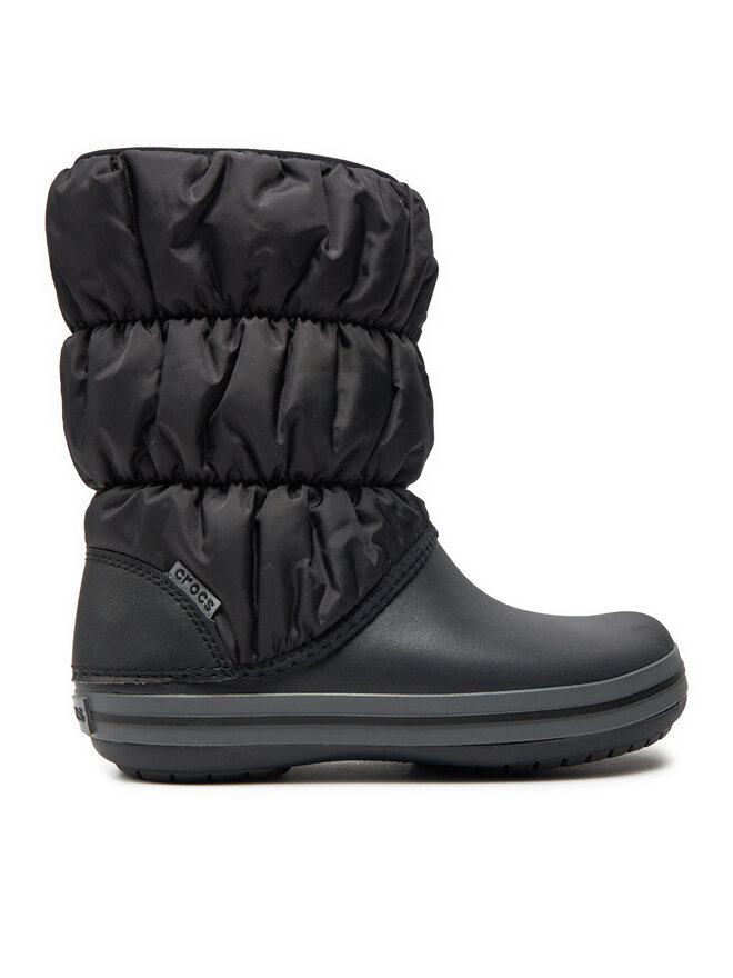 Black winter crocs store