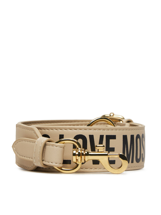 LOVE MOSCHINO Εναλλασσόμενο λουράκι στην τσάντα LOVE MOSCHINO JC6404PP1LLV111A Μπεζ