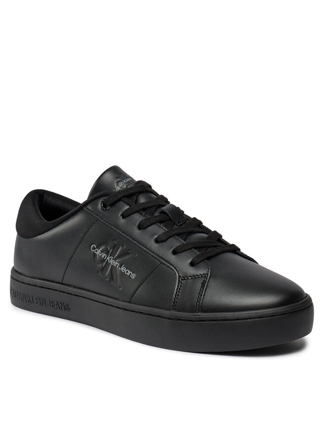 Calvin Klein Jeans Sneakersy Calvin Klein Jeans Classic Cupsole Low Laceup Lth YM0YM00864 Czarny