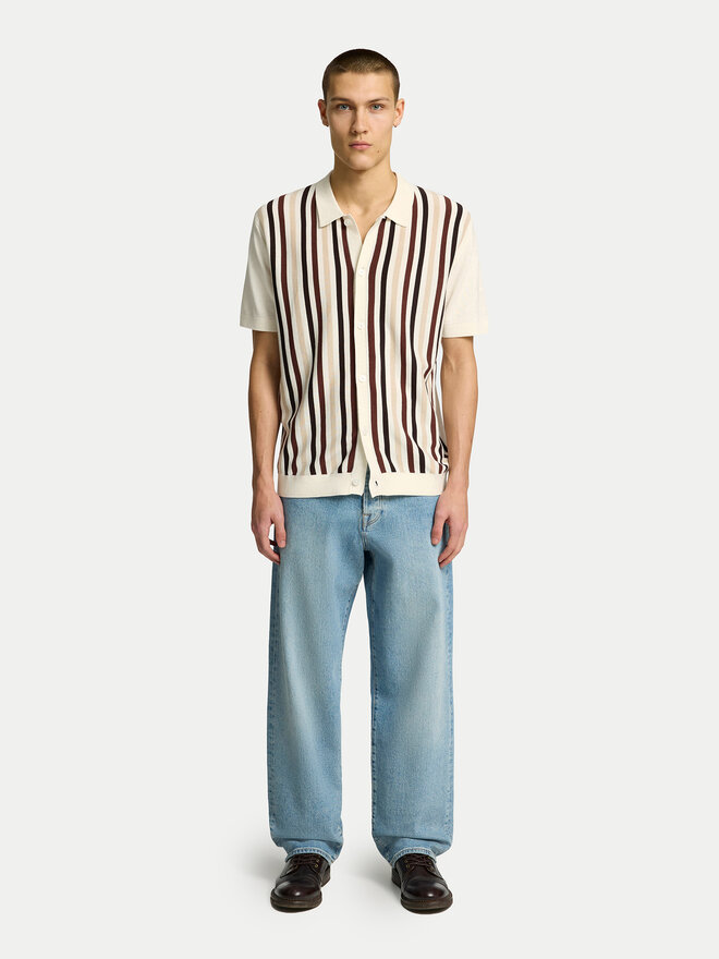 Selected Homme Selected Homme Поло 16096371 Бежевий Regular Fit