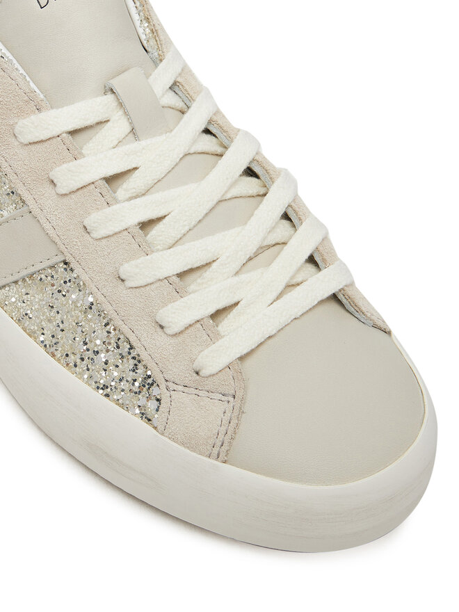D.A.T.E. Sneakersy D.A.T.E. W421-HL-GL Srebrny