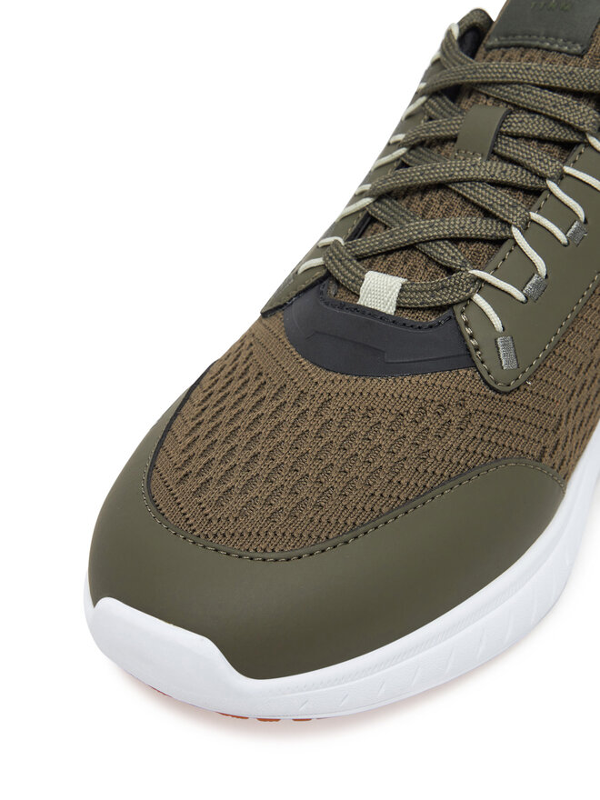 BOSS Sneakersy BOSS Ttnm Light 50536509 Zelená