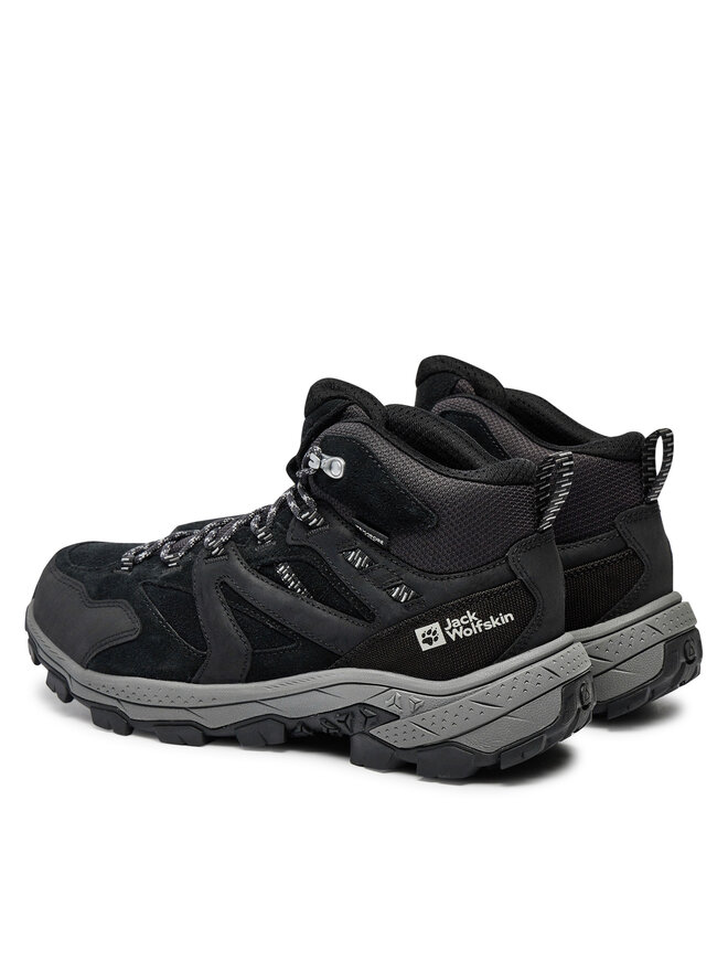 Jack Wolfskin Scarpe da trekking Jack Wolfskin Vojo Tour Lt Texapore Mid M A62074 Grigio