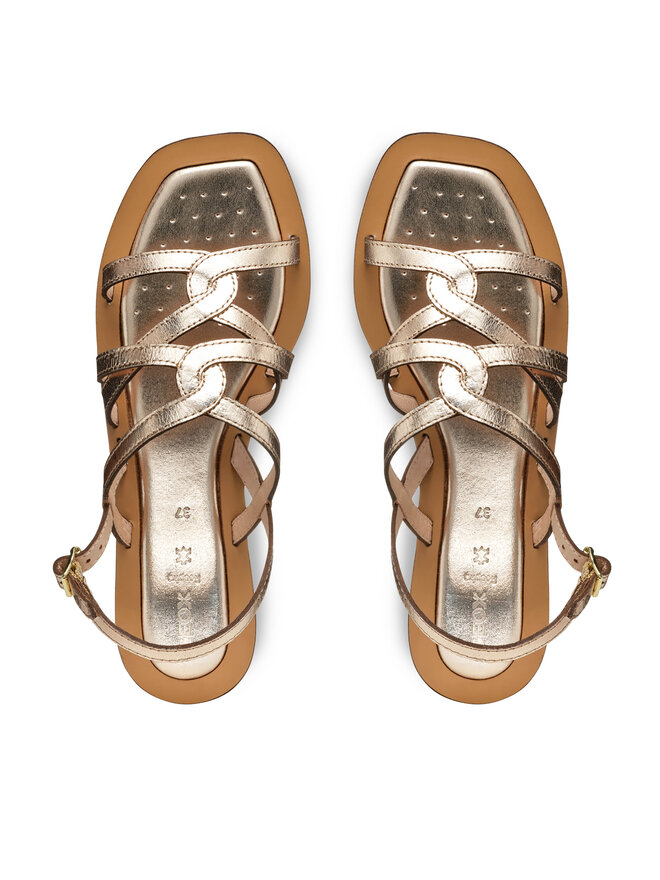 Geox Sandalias Geox D Sozy Qc D55YFA 000N6 C2012 Oro