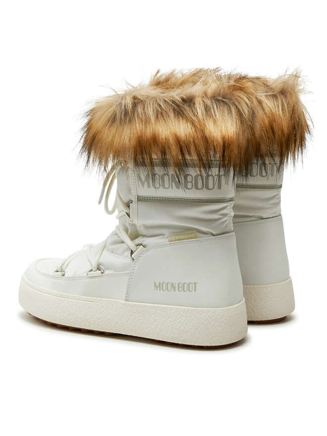 Moon Boot Stivali da neve Moon Boot Ltrack Monaco Low Wp 80D2450060 Bianco