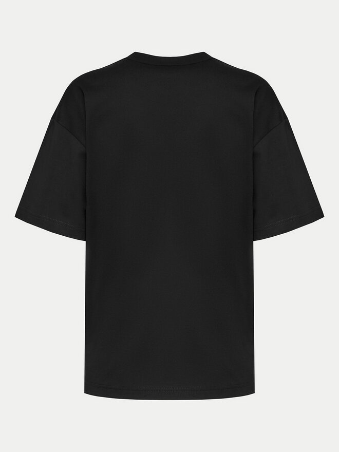 2005 2005 T-Shirt Unisex Signature Tee Μαύρο Relaxed Fit