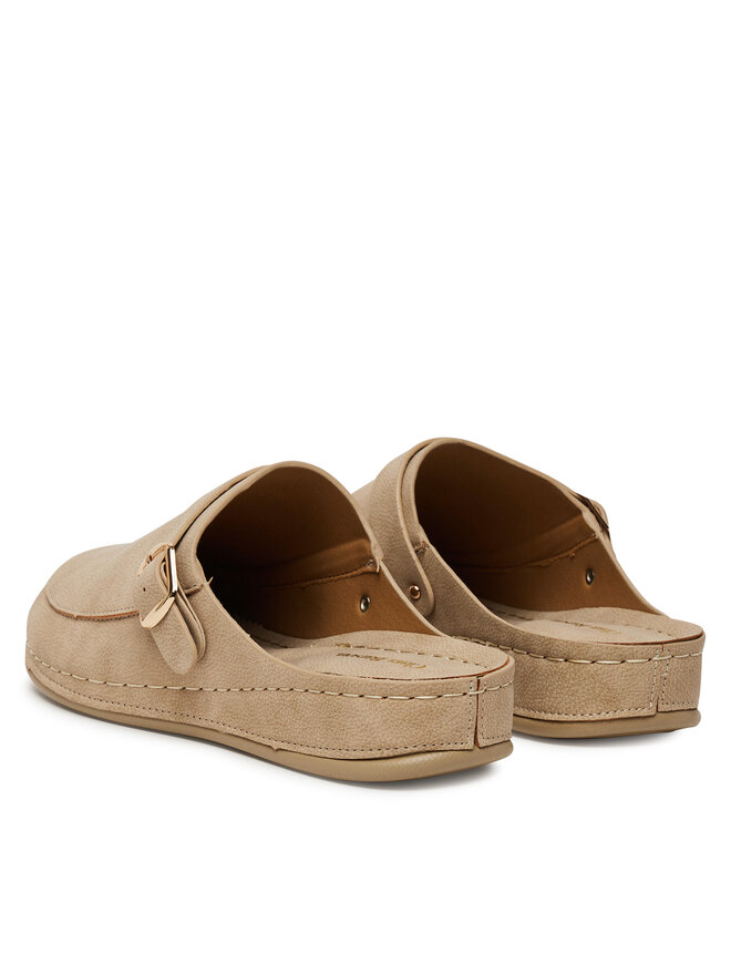 Clara Barson Pantoletten Clara Barson WFA3688-1 Beige