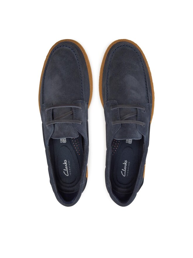 Clarks Halbschuhe Clarks Clarkbay Go 26177501 Dunkelblau