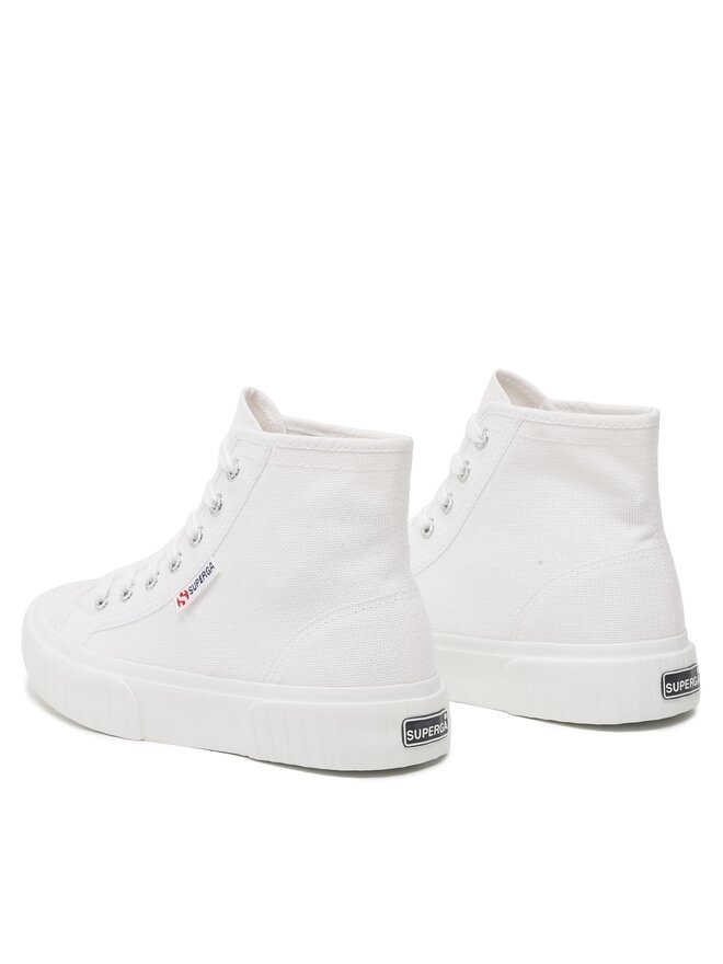 Superga Tornacipő Superga 2696 Stripe S112I9W Fehér