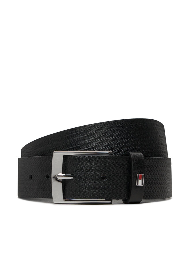 Tommy Hilfiger Vyriškas Diržas Tommy Hilfiger AM0AM13015 Juoda