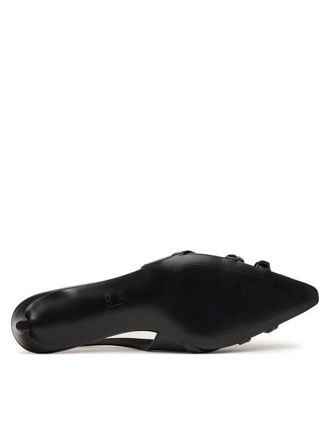Tommy Jeans Pumps Tommy Jeans Tjw Sling Back Kitten Heels EN0EN03171 Schwarz