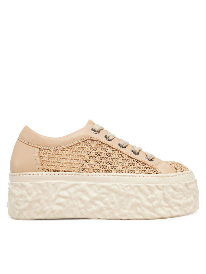 AGL Sneakersy AGL Magma Mesh D776007PGKA231G492 Brązowy