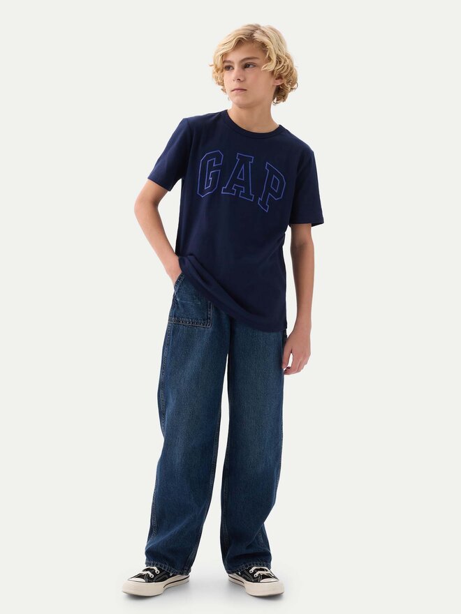 Gap Gap Marškinėliai 885753 Tamsiai mėlyna Regular Fit