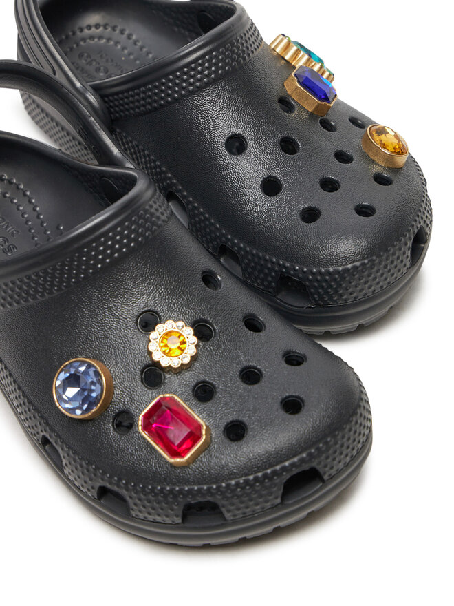 Crocs Klapki Crocs Classic Jewel Clog K 210716 Czarny