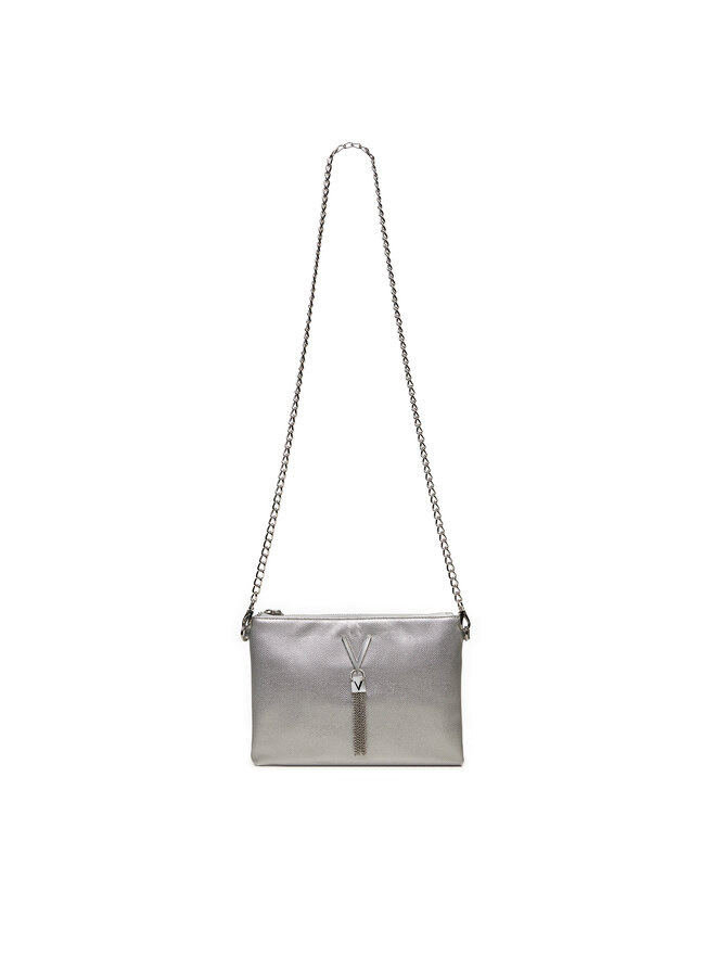 Valentino Ročna torba Valentino Divina VBS1R419G Srebrna