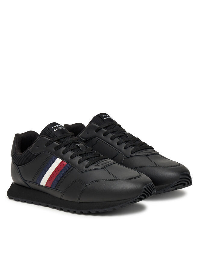 Tommy Hilfiger Αθλητικά Tommy Hilfiger New Runner Eva Stripes FM0FM05637 Μαύρο