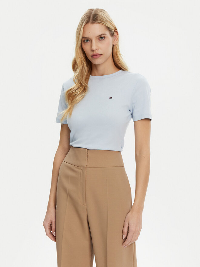 Tommy Hilfiger Tommy Hilfiger Póló New Cody WW0WW40587 Kék Slim Fit