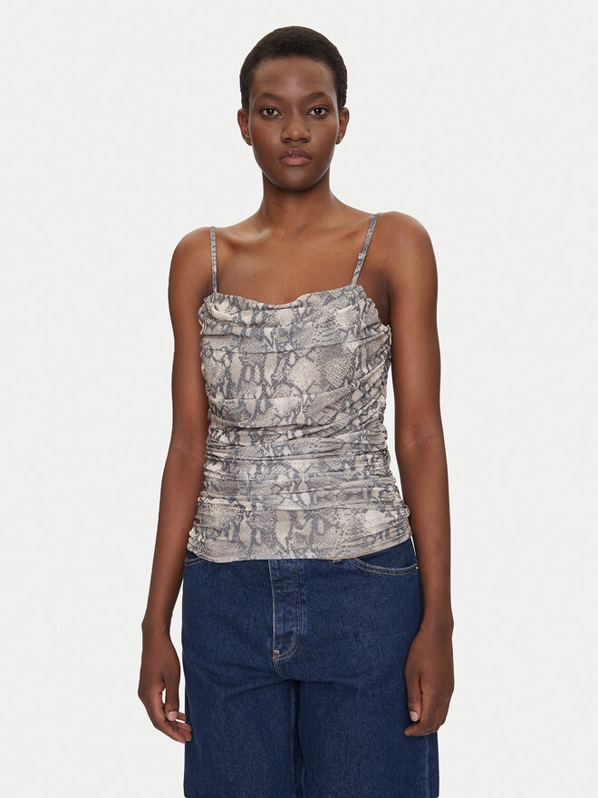 HUGO HUGO Top Doffiano 50537142 Beis Slim Fit