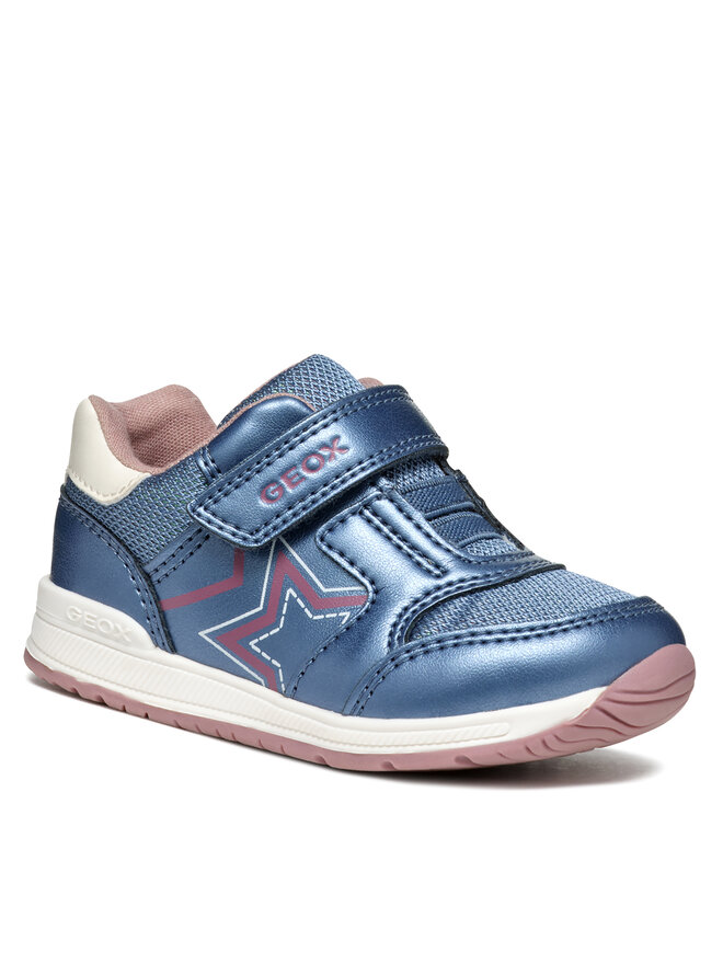 Geox Tenisice Geox B Rishon Girl B450LA 0NFEW C4239 Plava