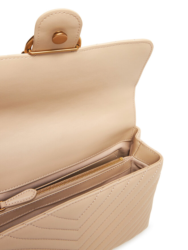 PINKO Borsetta PINKO Love Lady Puff Classic Cl PE 25 PLTT 100043 A0GK Beige