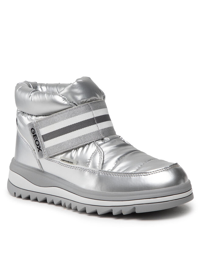 Geox Meisje J Adelhide Girl B vanaf enkellaars, Schwarz, 37 EU