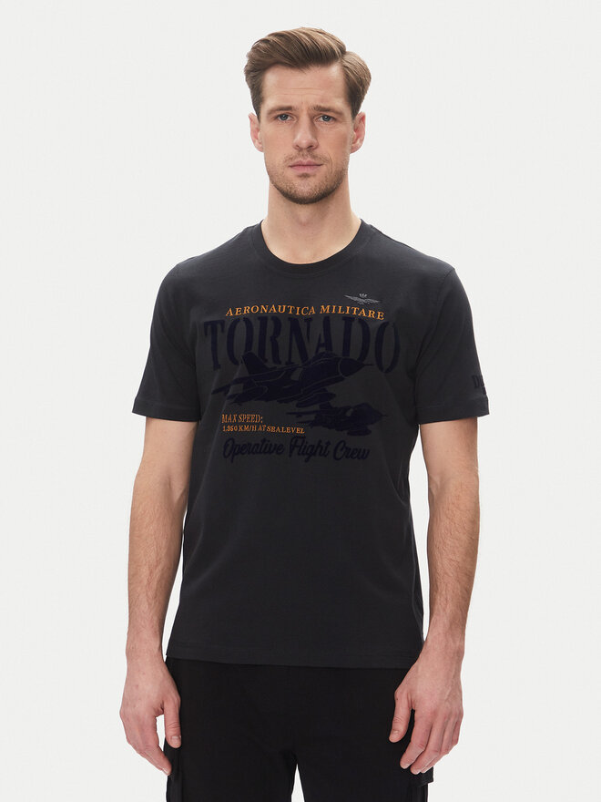 Aeronautica Militare Aeronautica Militare T-Shirt 251TS2405J641 Dunkelblau Regular Fit