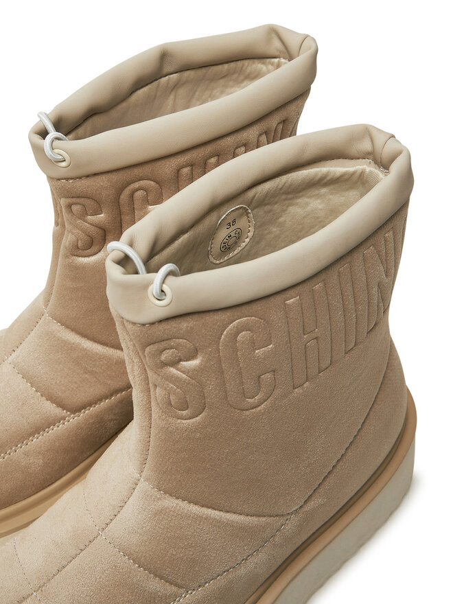 LOVE MOSCHINO Bokacsizma LOVE MOSCHINO JA24266I0LJAW026 Bézs