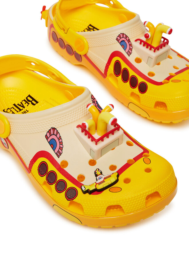 Crocs Шльопанці Crocs Beatles Ylw Sb Cls Clg 210893 Кольоровий