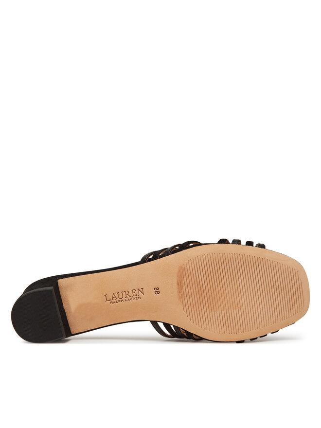 LAUREN RALPH LAUREN Klapki LAUREN RALPH LAUREN Fay 802961818003 Czarny