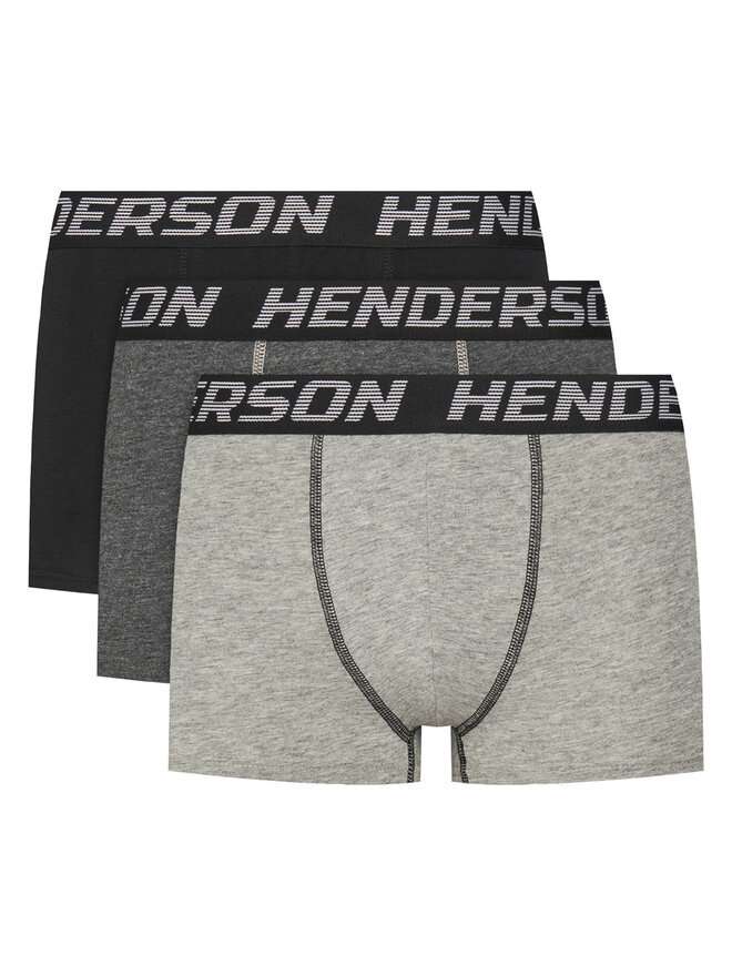 Henderson Henderson Набір з 3 пар боксерів Onset 42740 Сірий